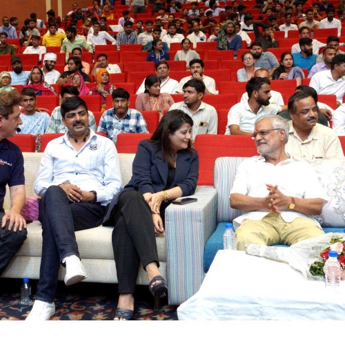 Participated as a Motivational Speaker in the session for youth at NIMS University, Jaipur.